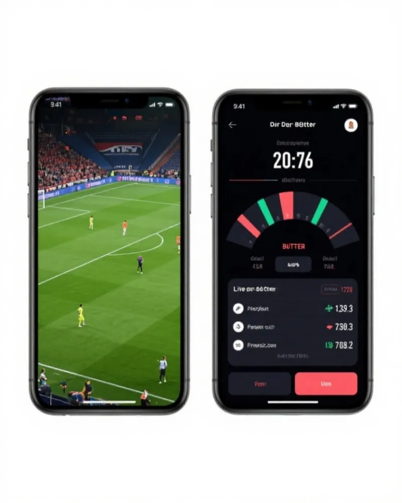 世界杯 App 界面展示